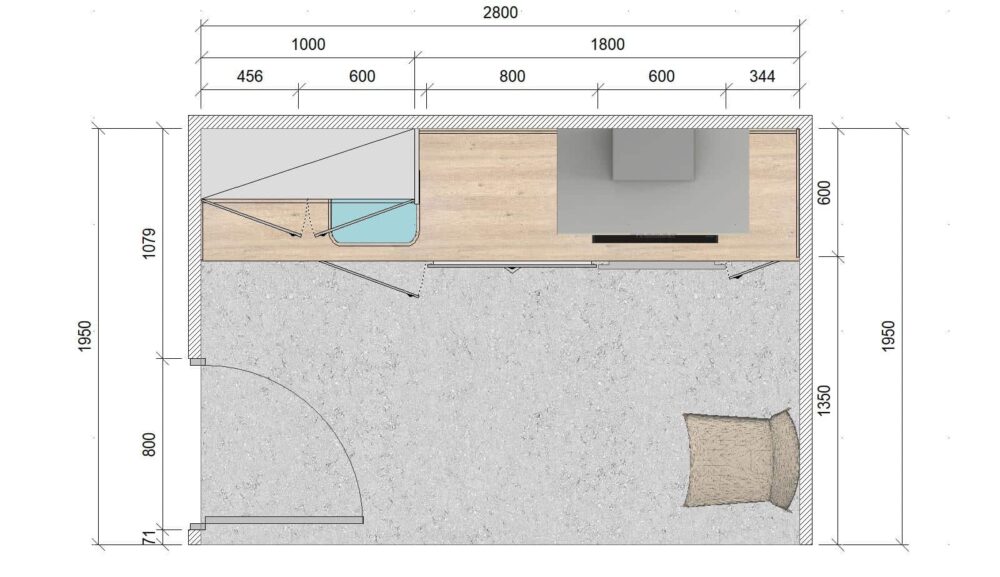 Planta cocina