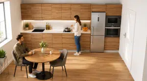 COCINA MADERA UÑERO