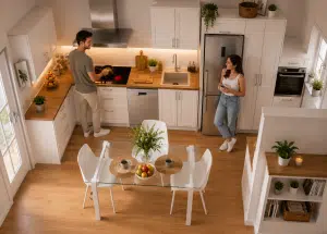 Cocina estilo nordico